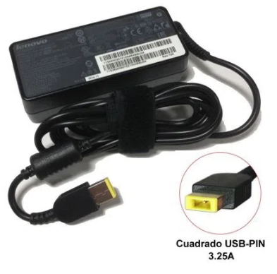 cargador lenovo cuadrado